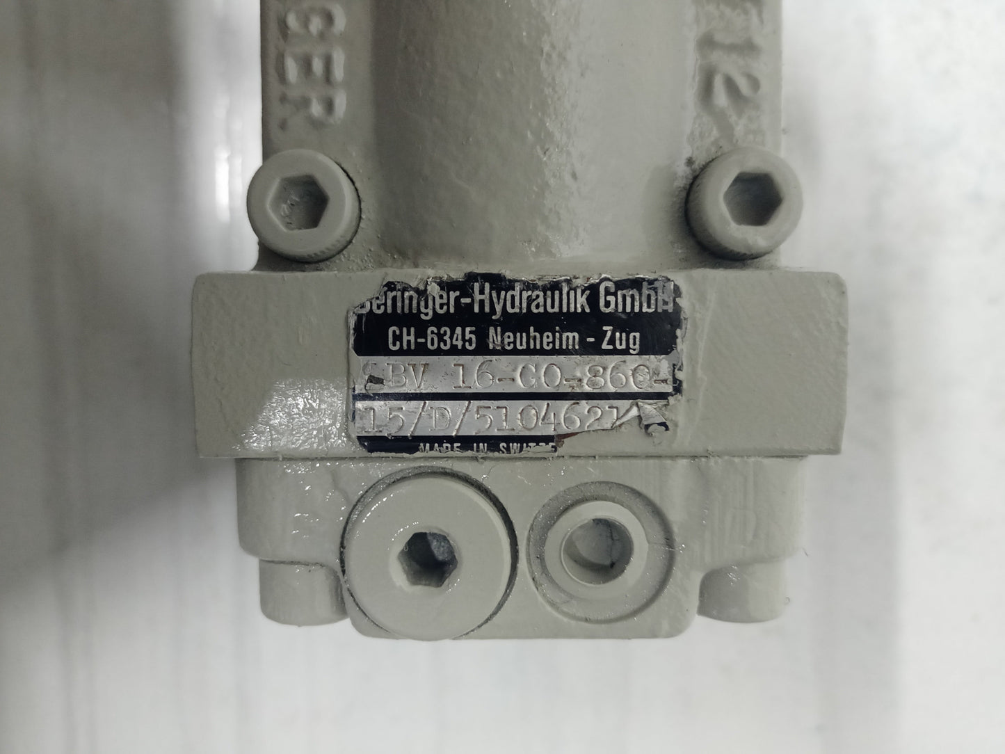 Beringer Hydraulik LBV-16-G0-860 Hydraulic Brake valve - New