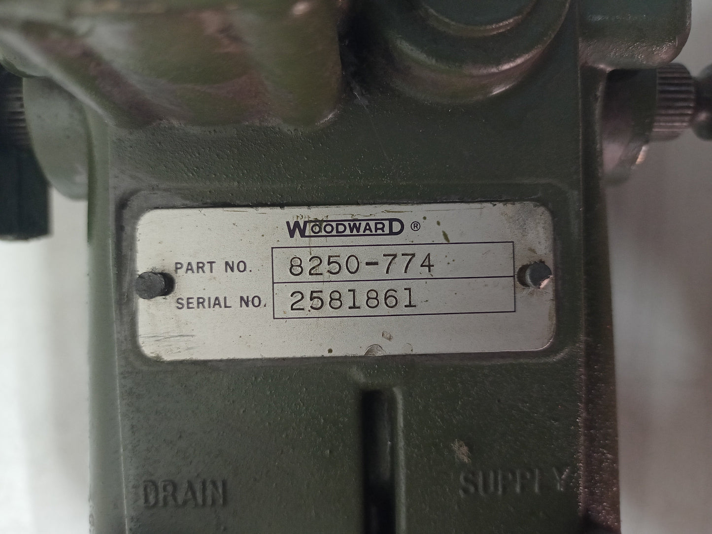Woodward Governor part No.: 8250-774 - Tested Okay