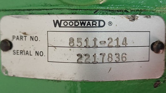 Woodward Governor Part no: 8511-214 with motor
