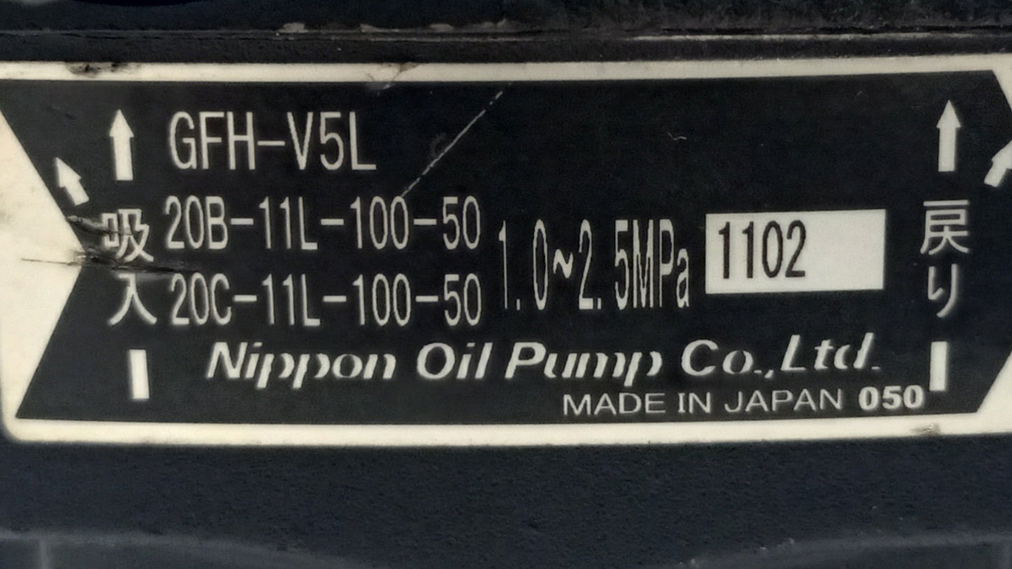 Nippon Oil Pump GFH-V5L - NEW