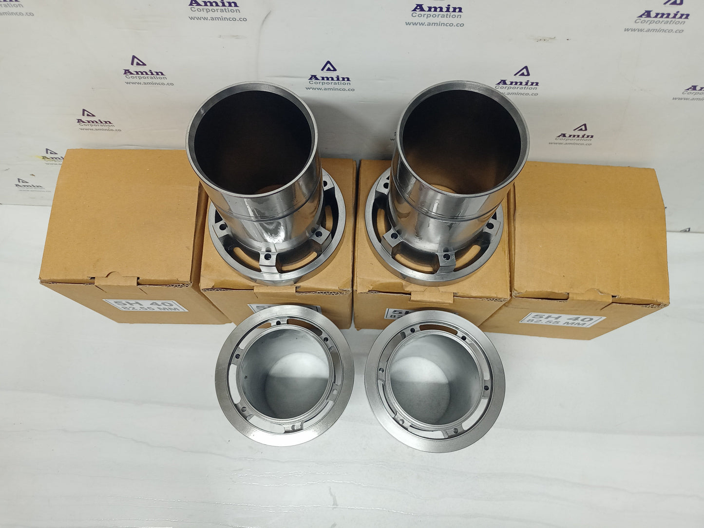 New replacement Cylinder liner for CARRIER 5H40/46, 5H40/46-1003 (set of 4)