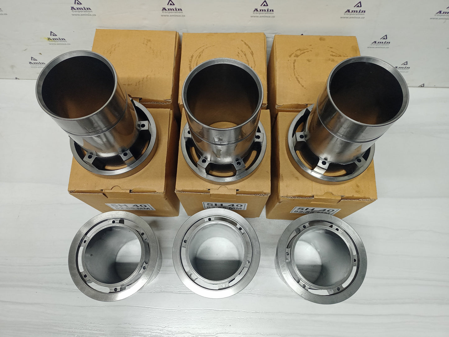 New replacement Cylinder liner for CARRIER 5H40/46, 5H40/46-1003 (set of 6)