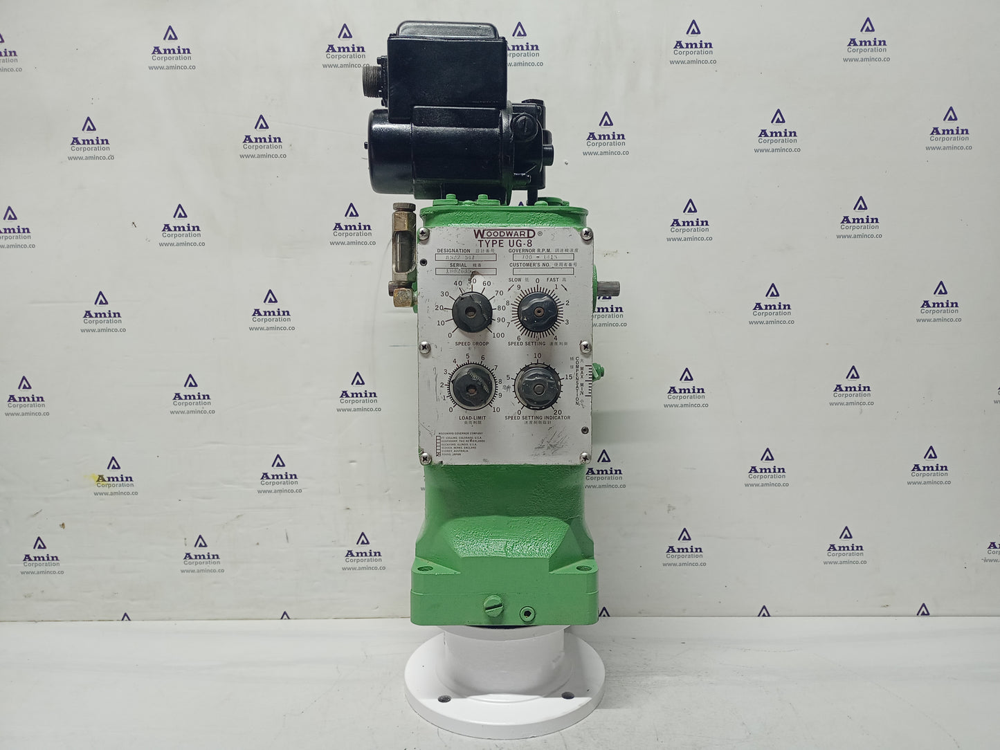 Woodward UG-8 Governor part No. : 8522-547 RPM: 700-1415 - TESTED