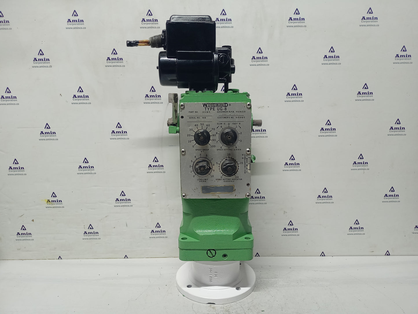 Woodward UG-8 Governor part No. : 8523-036 RPM: 700-1415 - TESTED