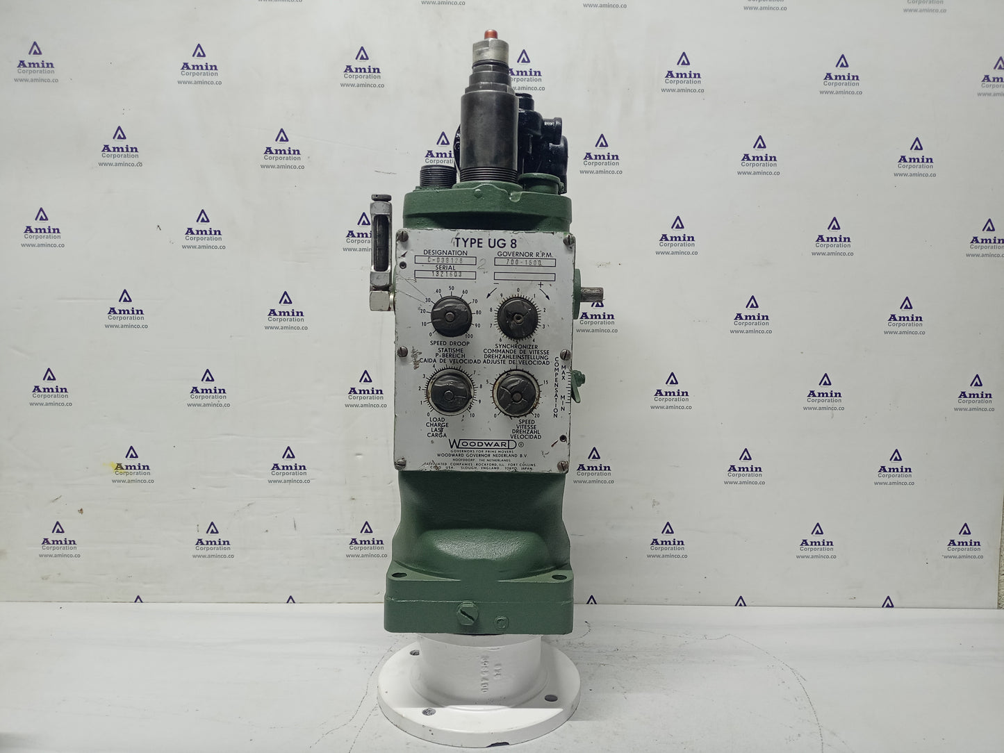 Woodward UG-8 Governor part No. : C-039128 RPM: 700-1500