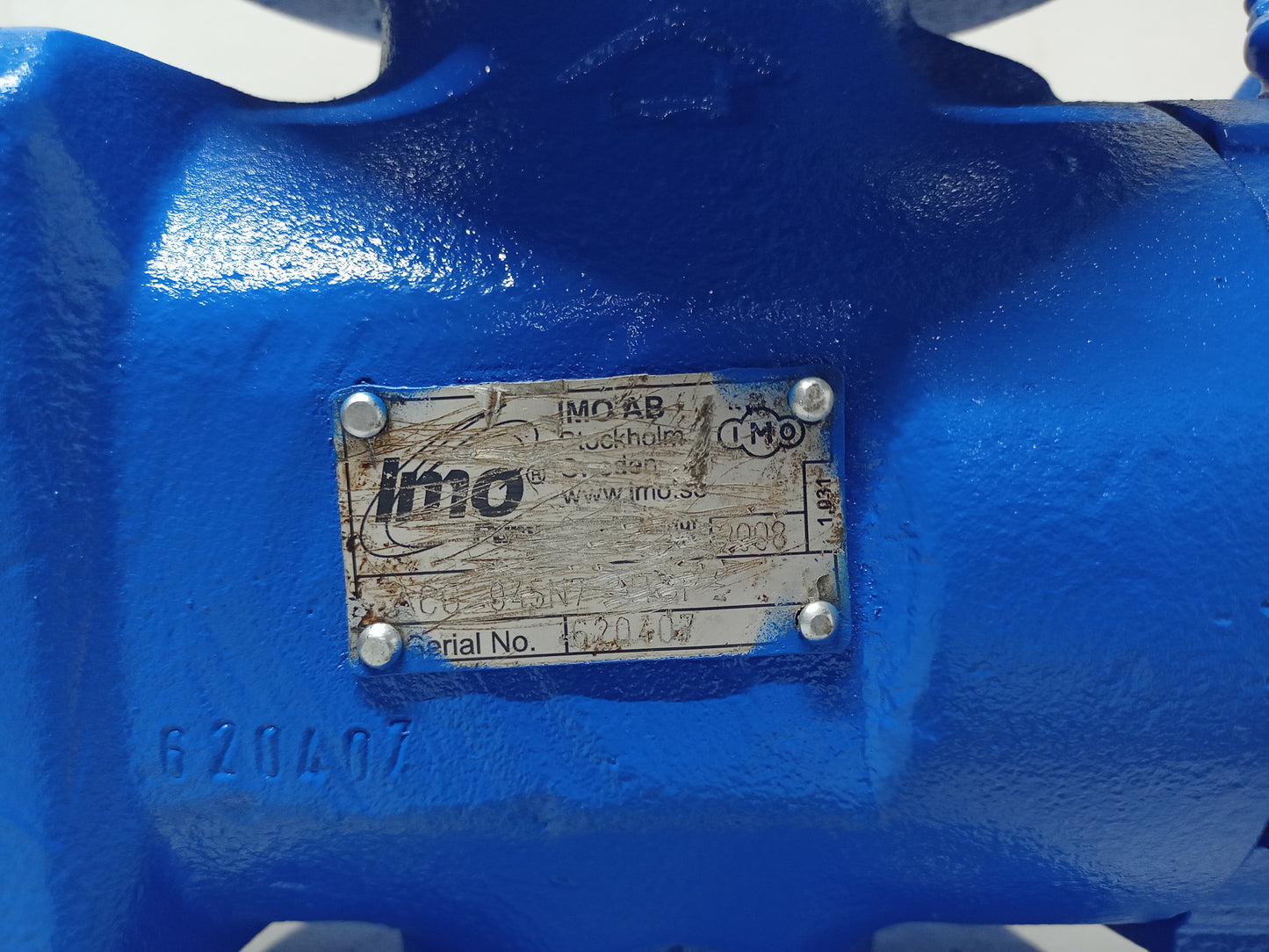 IMO Pump ACG 045N7 NTBP Tripple Screw Pump - Pressure tested