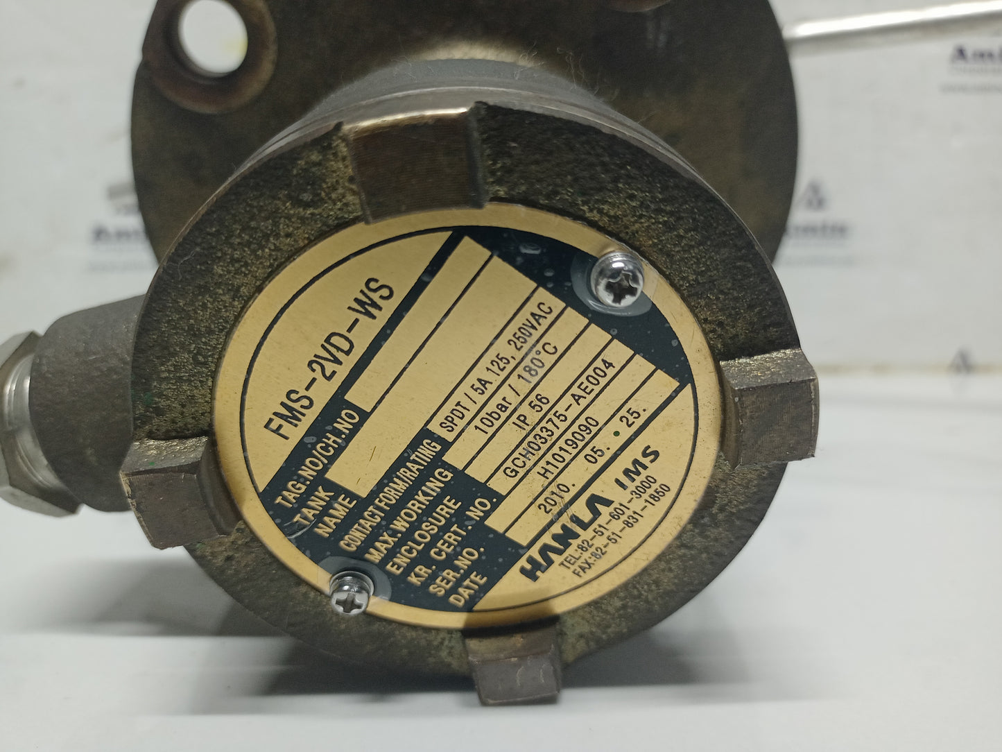 Hanla FMS-2VD-WS Vertical type Float level Switch - NEW