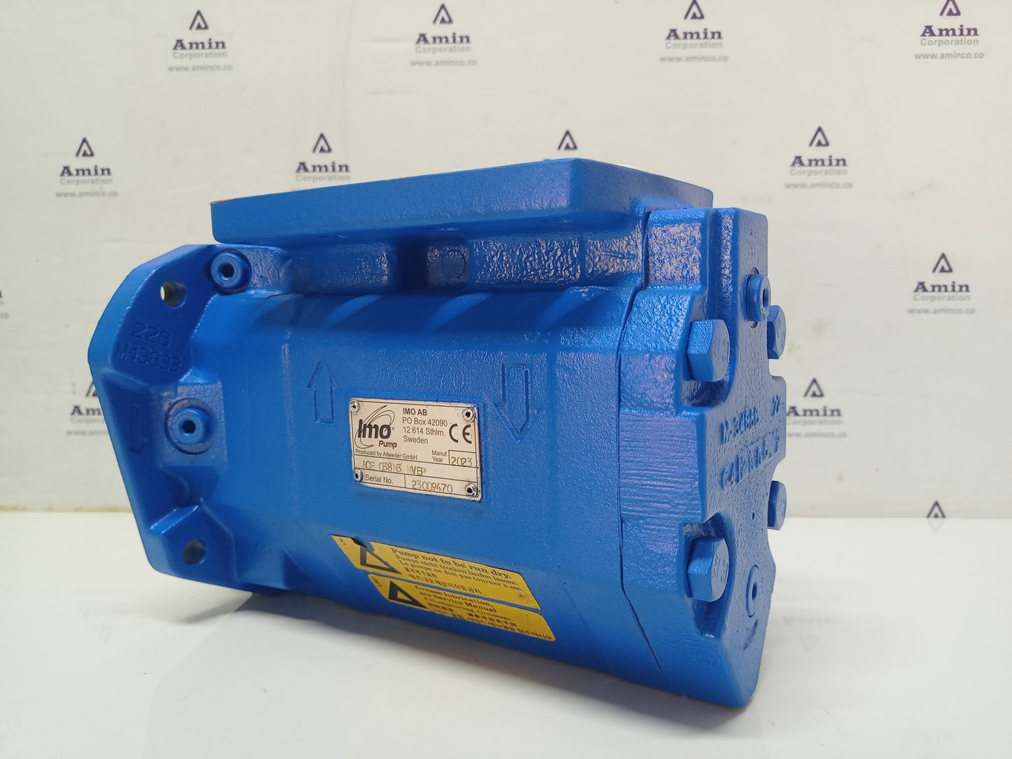 IMO pump ACE 038N3 NVBP Triple screw pump - Refurbished & Tested