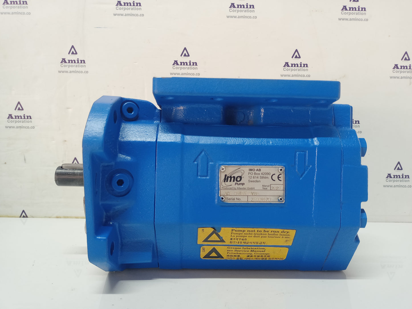 IMO pump ACE 038N3 NVBP Triple screw pump - Refurbished & Tested