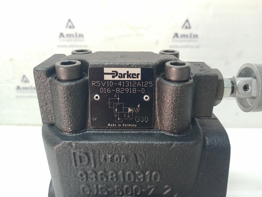Parker R5V10-41312A125 016-82918-0 Pressure Relief valve, R4VPIXX-00X10A120