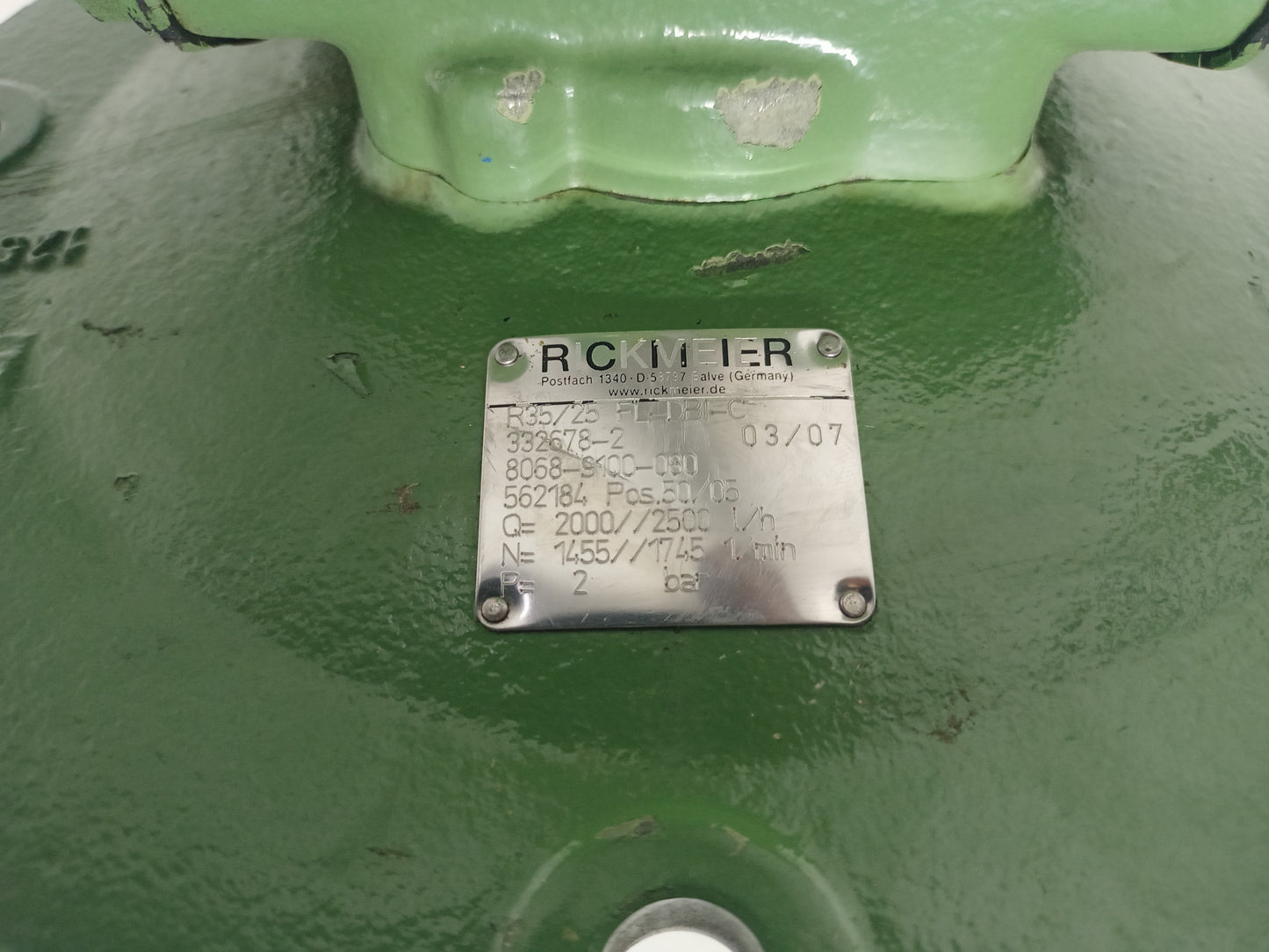 Rickmeier R35/25 FL-DBI-C Hydraulic Gear pump - NEW