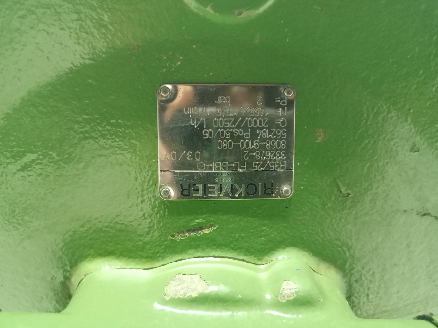 Rickmeier R35/25 FL-DBI-C Hydraulic Gear pump - NEW