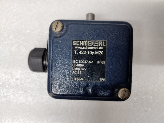 Schmersal T.422-10Y-M20 Limit Switch - New
