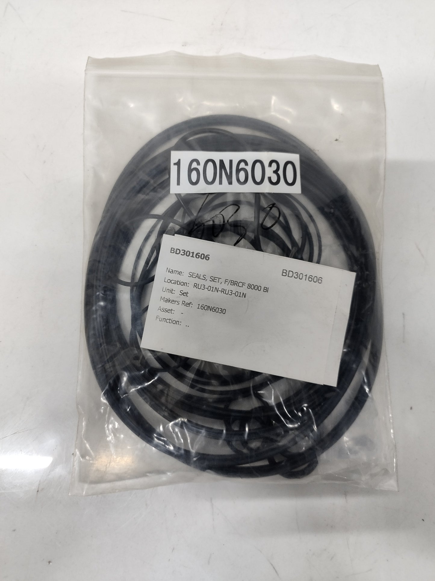 Damcos Seal kit for BRCF 8000 B1 P/N: 160N6030 Seal kit - NEW