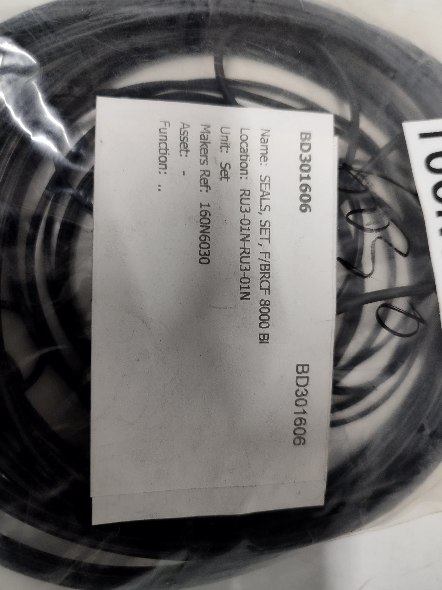 Damcos Seal kit for BRCF 8000 B1 P/N: 160N6030 Seal kit - NEW