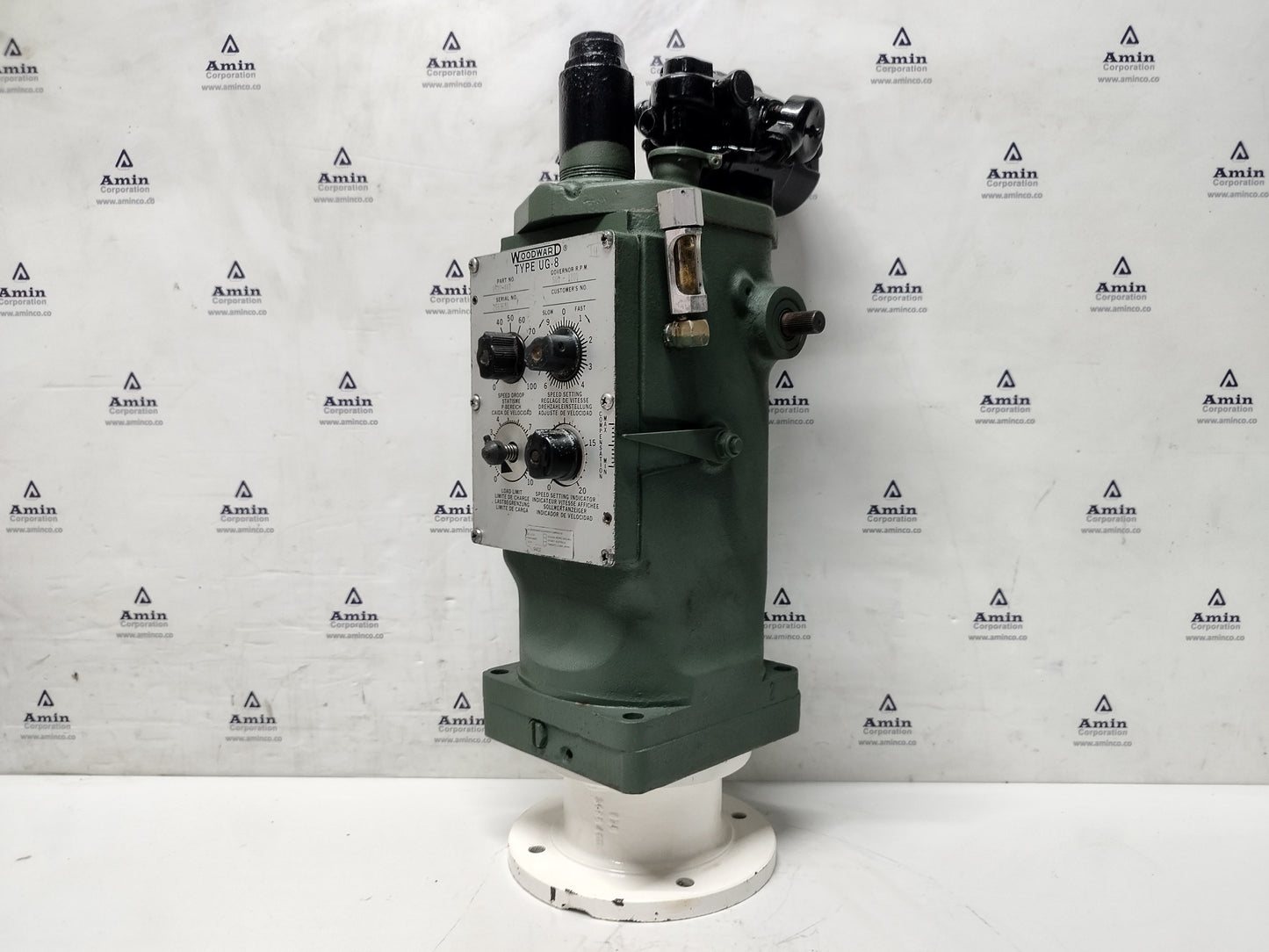 Woodward UG-8 Governor part No. : 8522-447 RPM: 500-1200 - TESTED #2