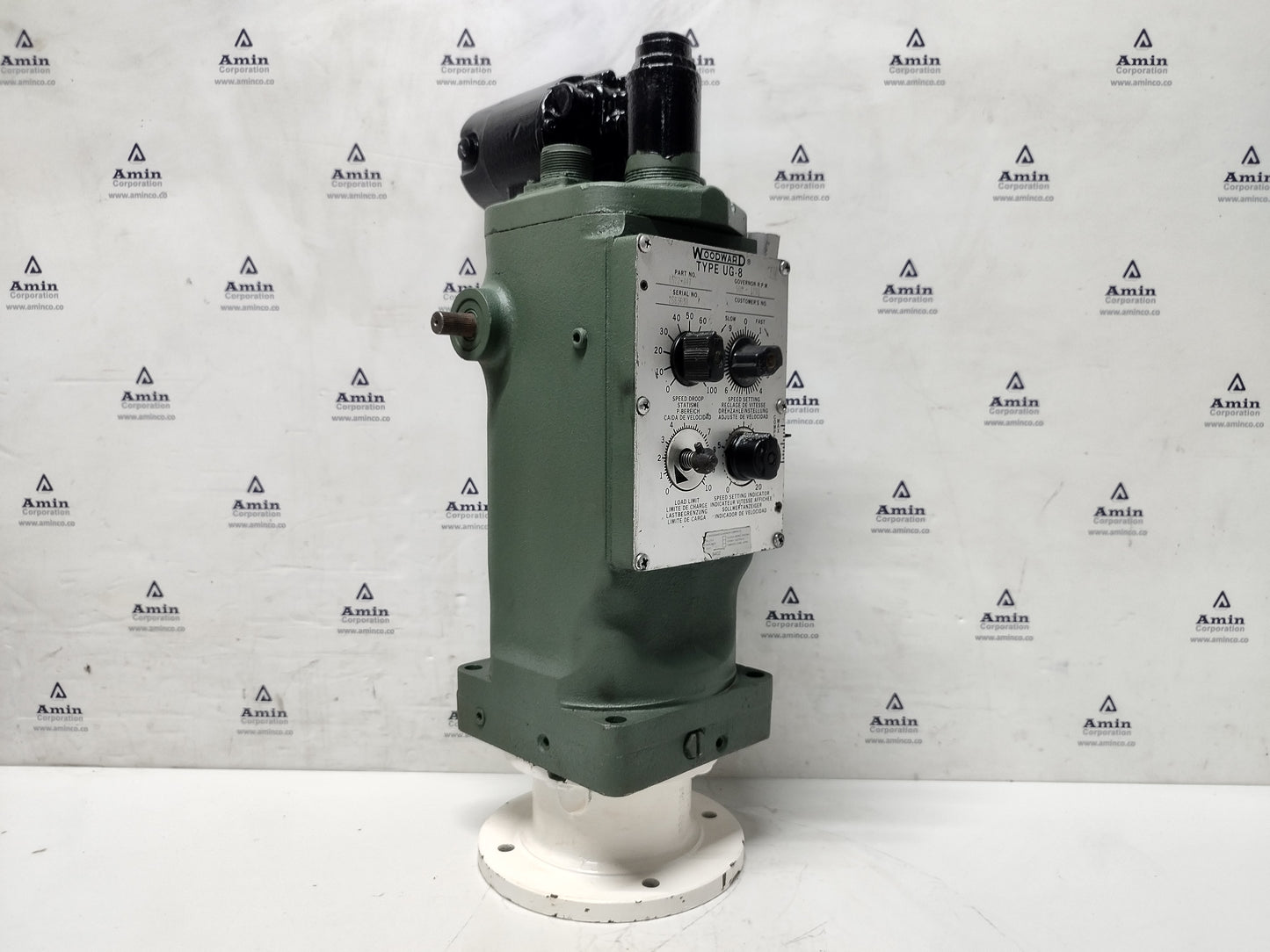 Woodward UG-8 Governor part No. : 8522-447 RPM: 500-1200 - TESTED #2