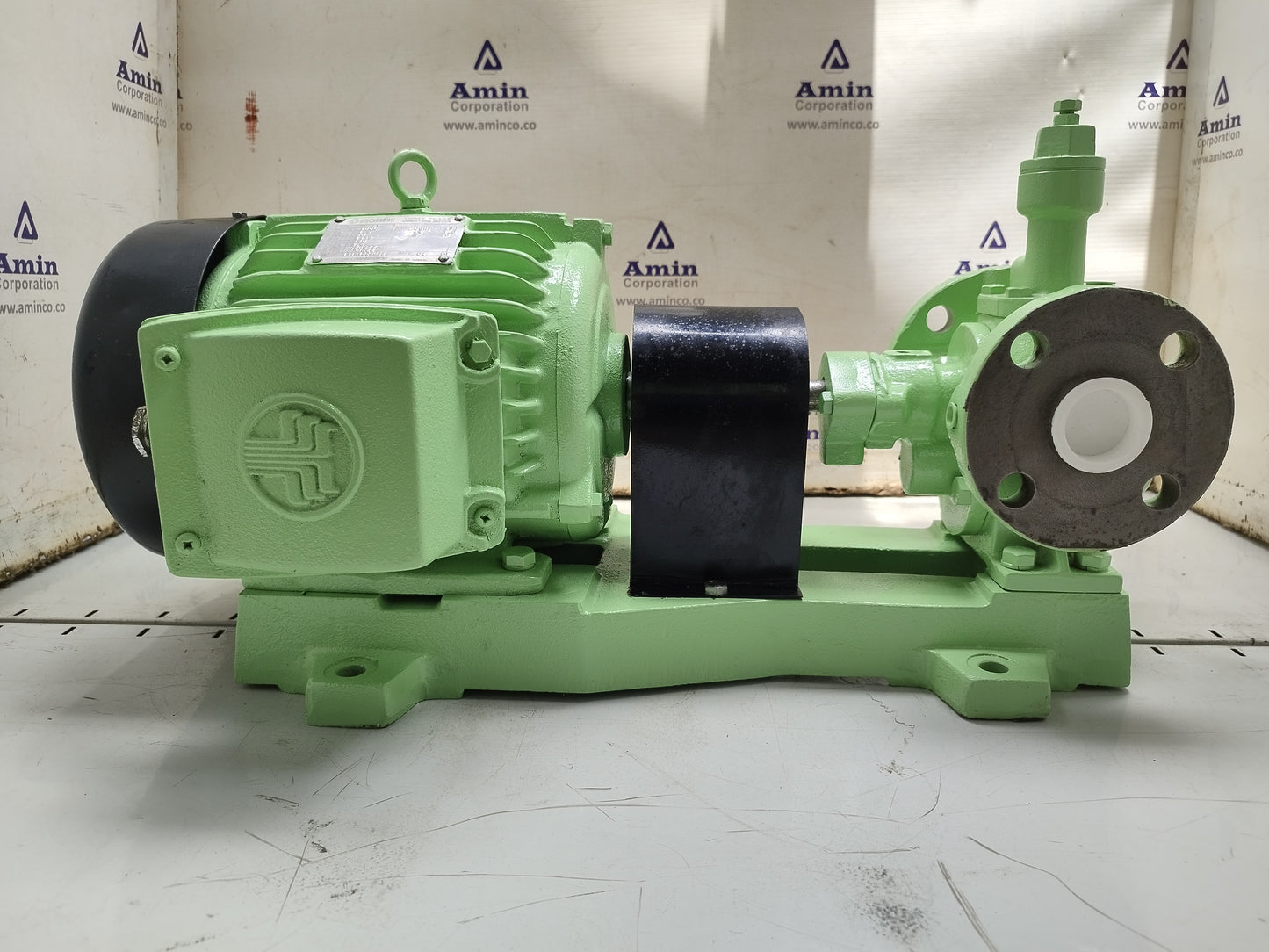 Naniwa pump ALG-32N Gear pump with 3-phase Induction motor Complete - Tested #2