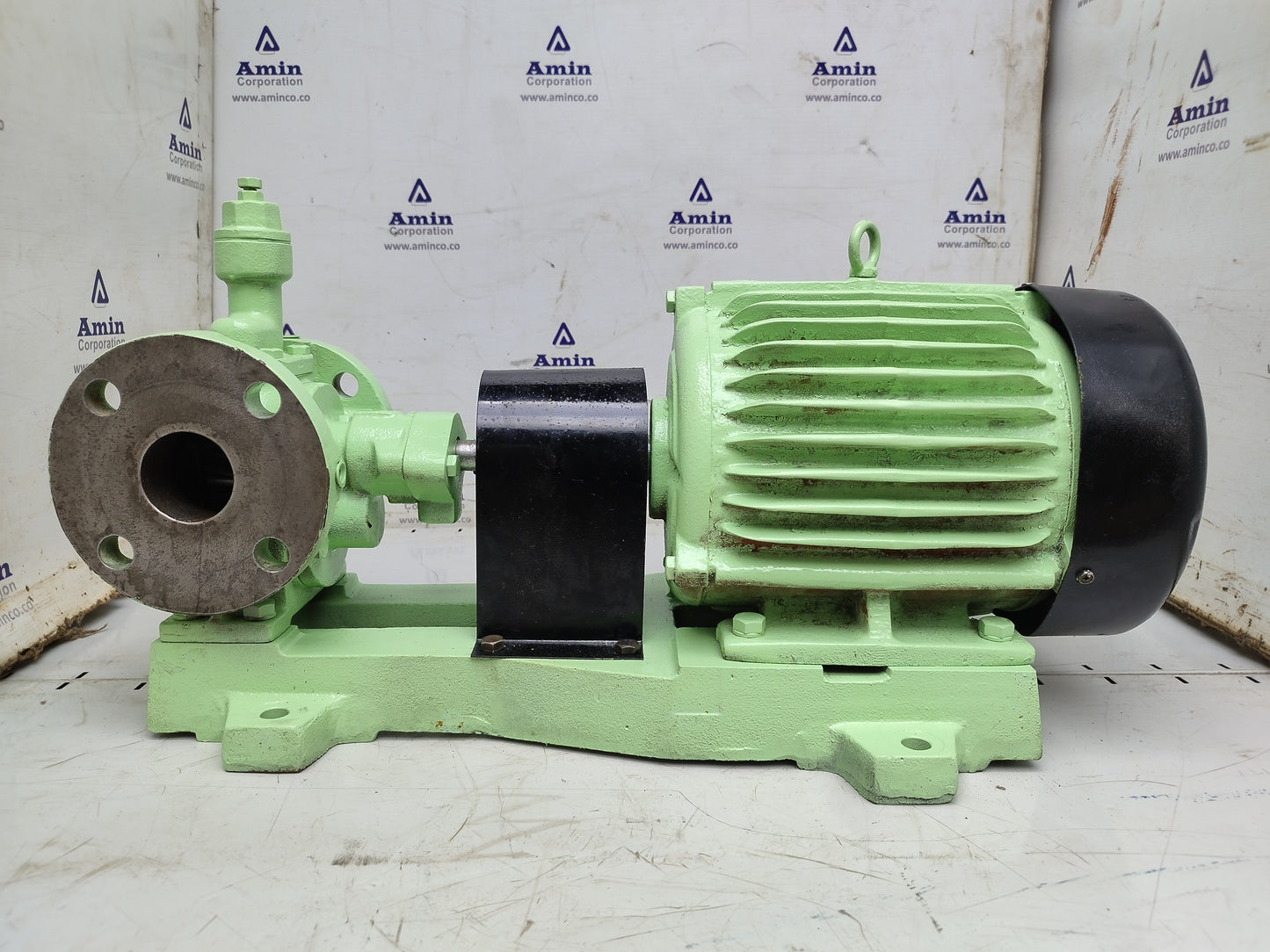 Naniwa pump ALG-32N Gear pump with 3-phase Induction motor Complete - Tested #2