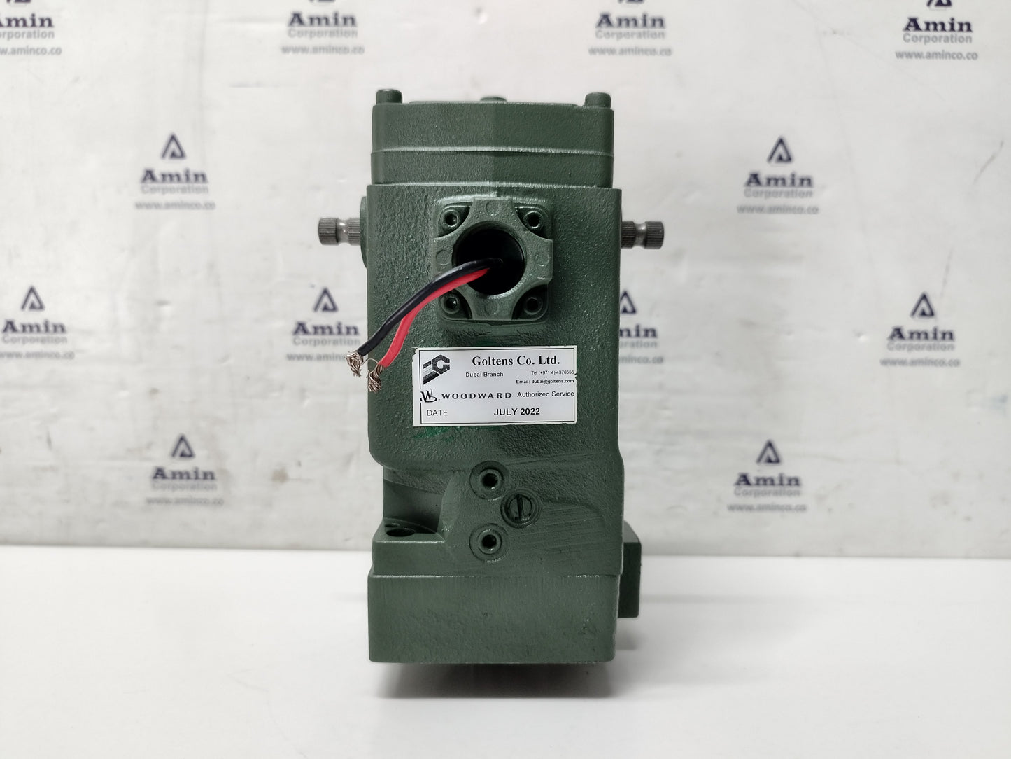 Woodward Governor E 8250-553 Cat P/N: 7W-6652 ECL04 EG‑3PC Actuator Governor - TESTED #2