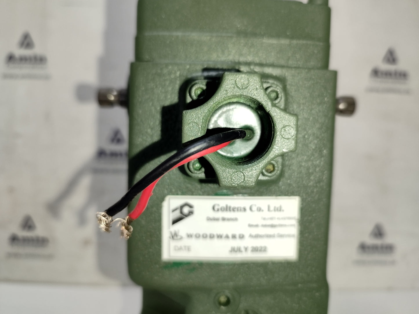 Woodward Governor E 8250-553 Cat P/N: 7W-6652 ECL04 EG‑3PC Actuator Governor - TESTED #2