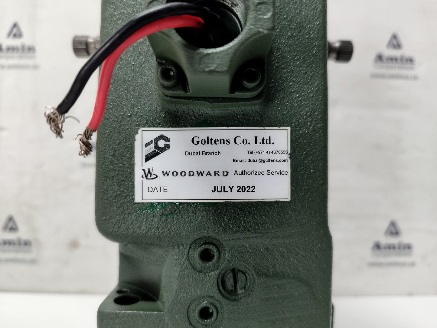 Woodward Governor E 8250-553 Cat P/N: 7W-6652 ECL04 EG‑3PC Actuator Governor - TESTED #2