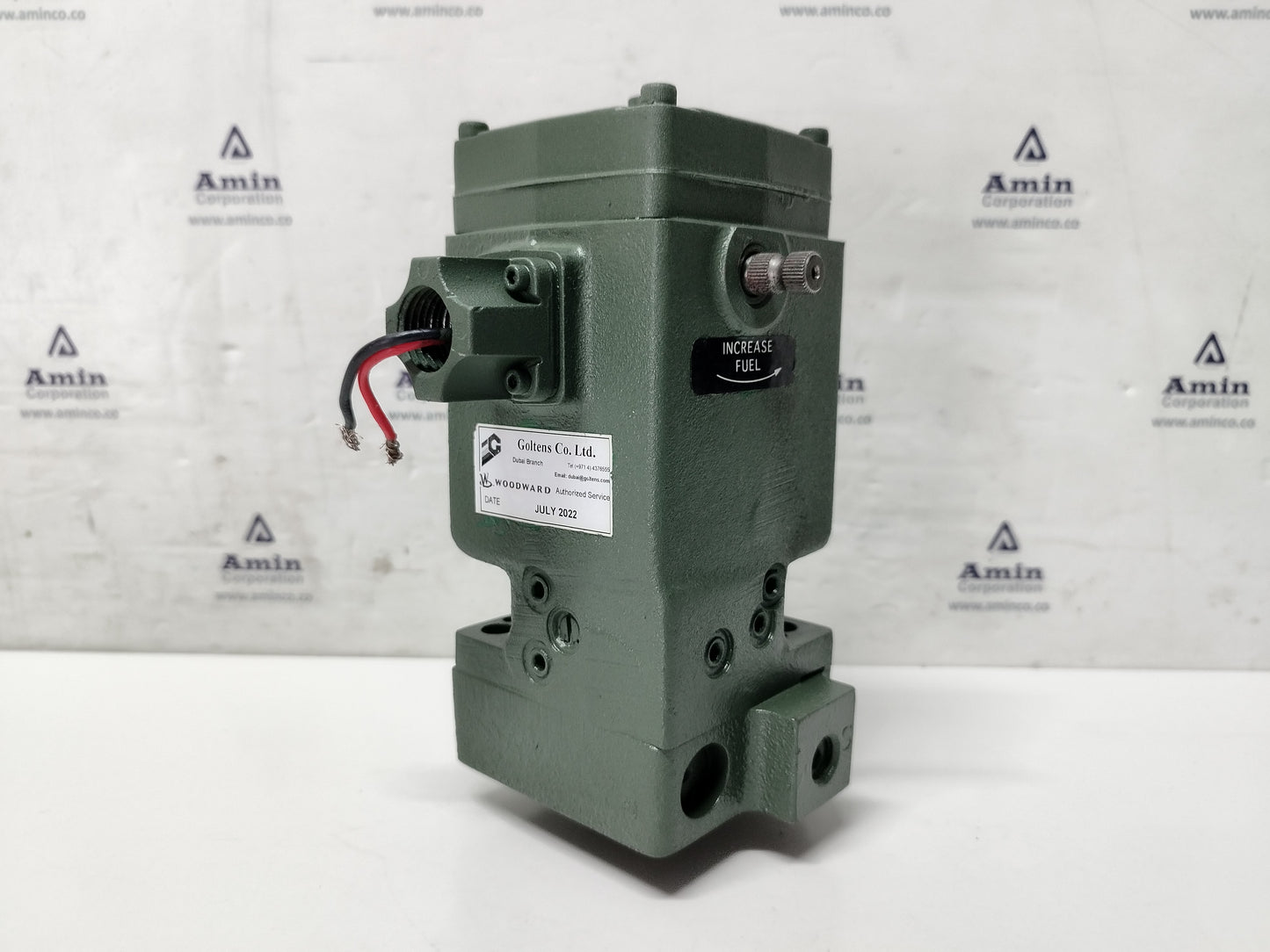 Woodward Governor E 8250-553 Cat P/N: 7W-6652 ECL04 EG‑3PC Actuator Governor - TESTED #2