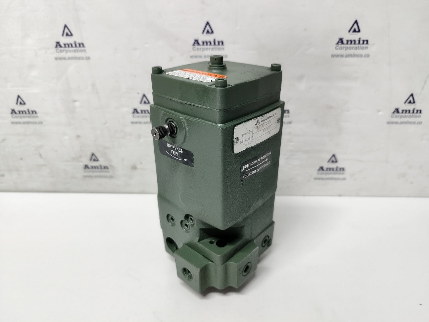 Woodward Governor E 8250-553 Cat P/N: 7W-6652 ECL04 EG‑3PC Actuator Governor - TESTED #2