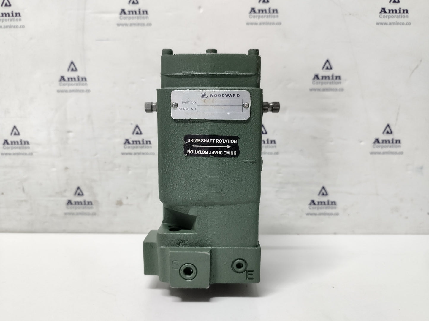 Woodward Governor E 8250-553 Cat P/N: 7W-6652 ECL04 EG‑3PC Actuator Governor - TESTED #2