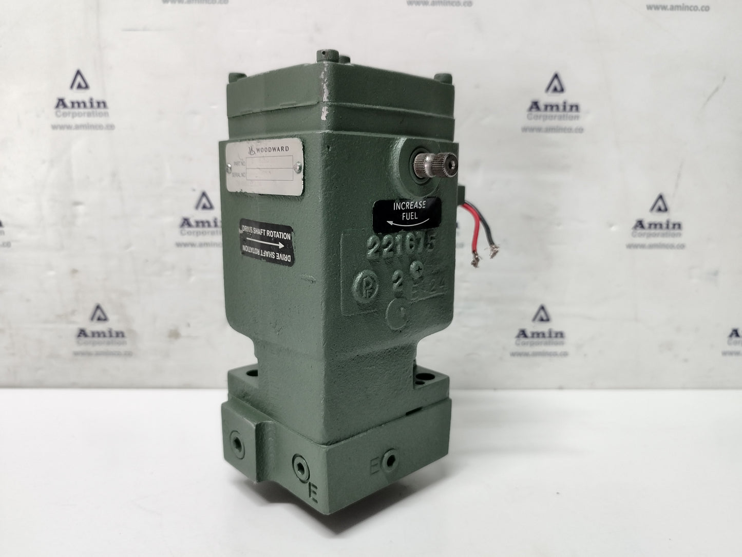 Woodward Governor E 8250-553 Cat P/N: 7W-6652 ECL04 EG‑3PC Actuator Governor - TESTED #2