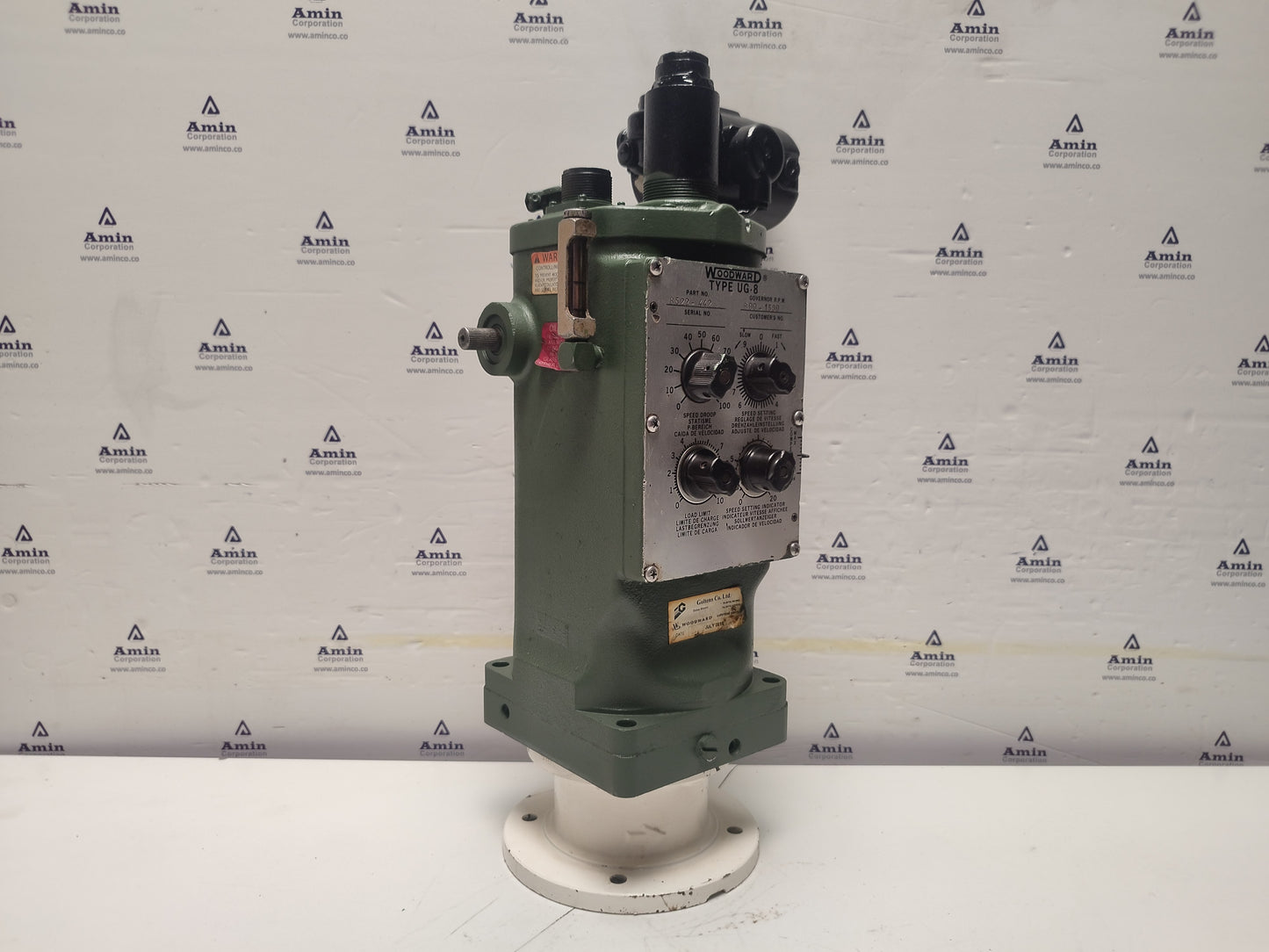 Woodward UG-8 Governor part No. : 8522-442 RPM: 600-1560 - TESTED