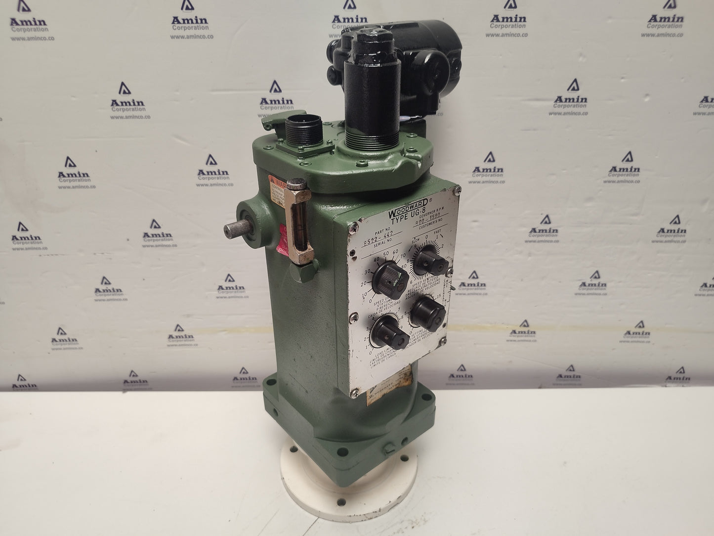 Woodward UG-8 Governor part No. : 8522-442 RPM: 600-1560 - TESTED