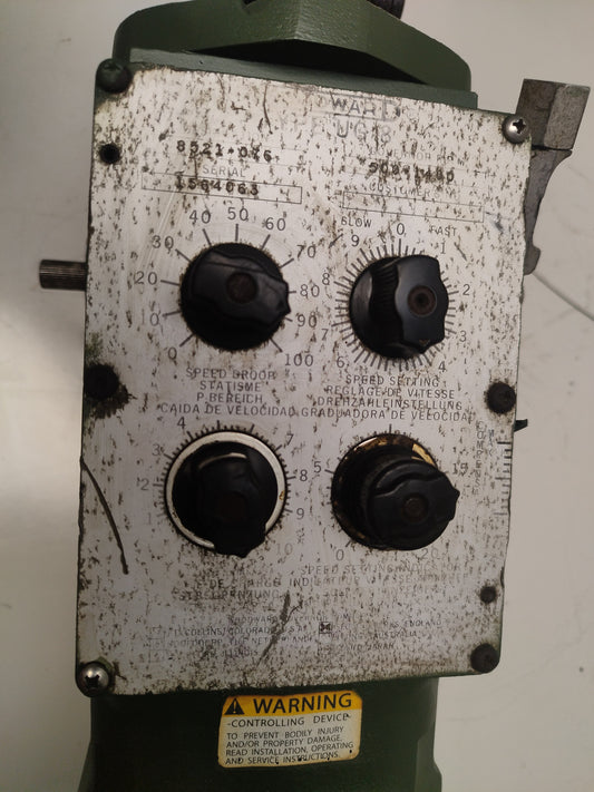 Woodward UG-8 Governor part No. : 8521-076 RPM: 500-1400 - TESTED #2