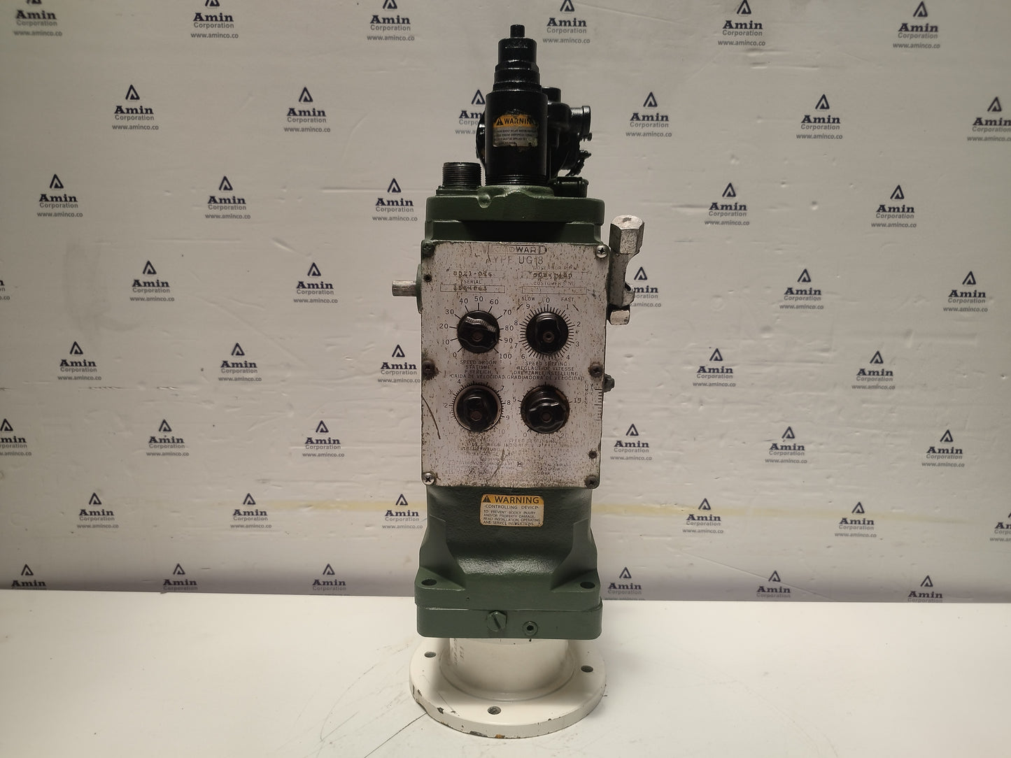 Woodward UG-8 Governor part No. : 8521-076 RPM: 500-1400 - TESTED #2