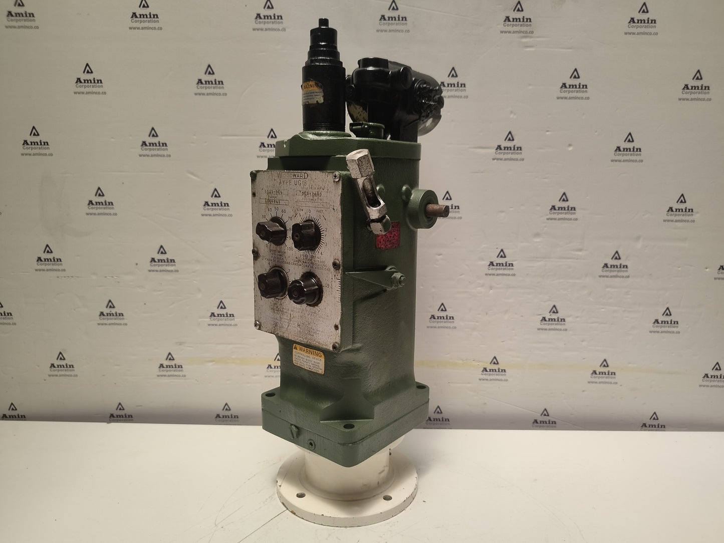 Woodward UG-8 Governor part No. : 8521-076 RPM: 500-1400 - TESTED #2