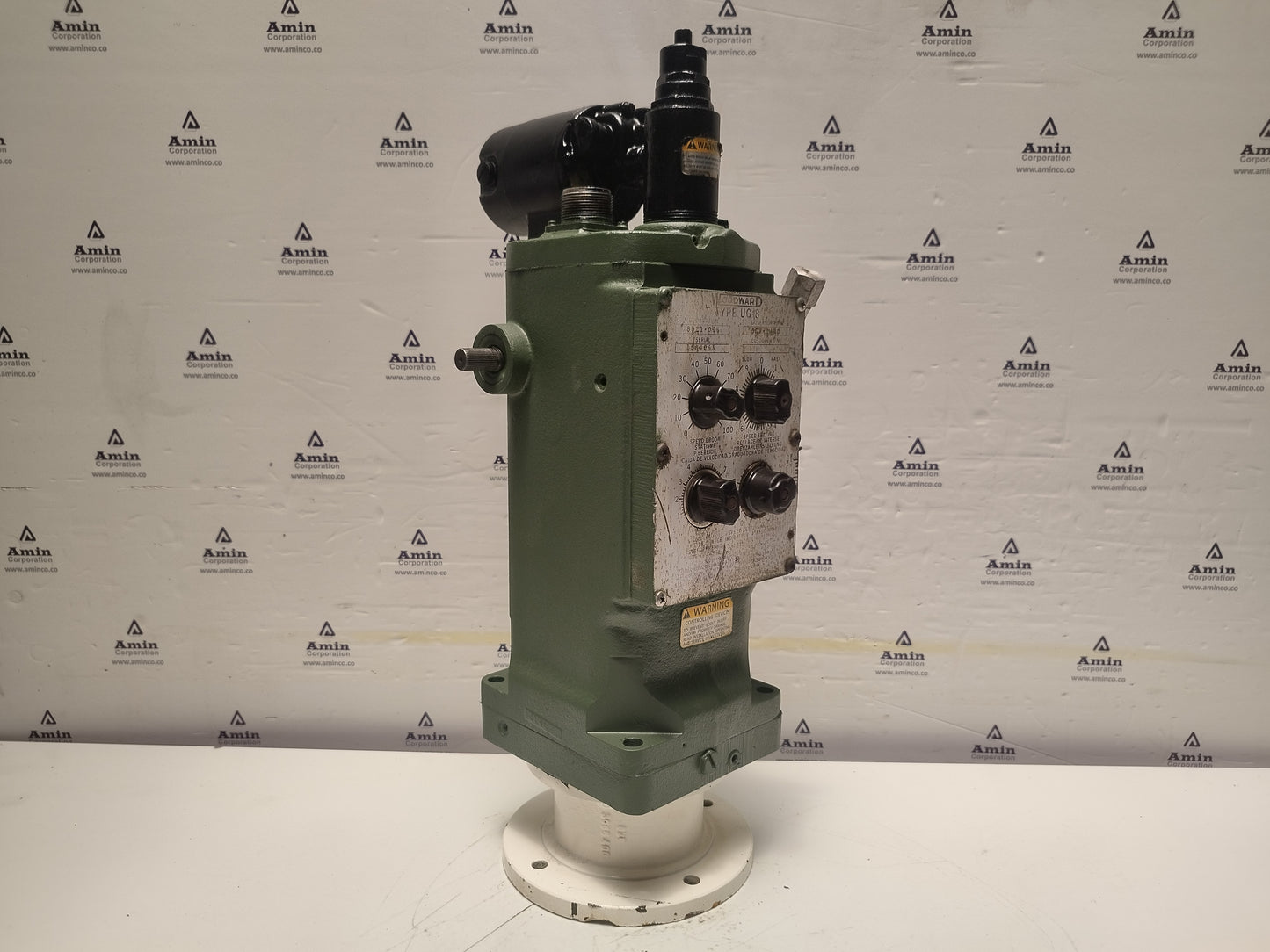 Woodward UG-8 Governor part No. : 8521-076 RPM: 500-1400 - TESTED #2