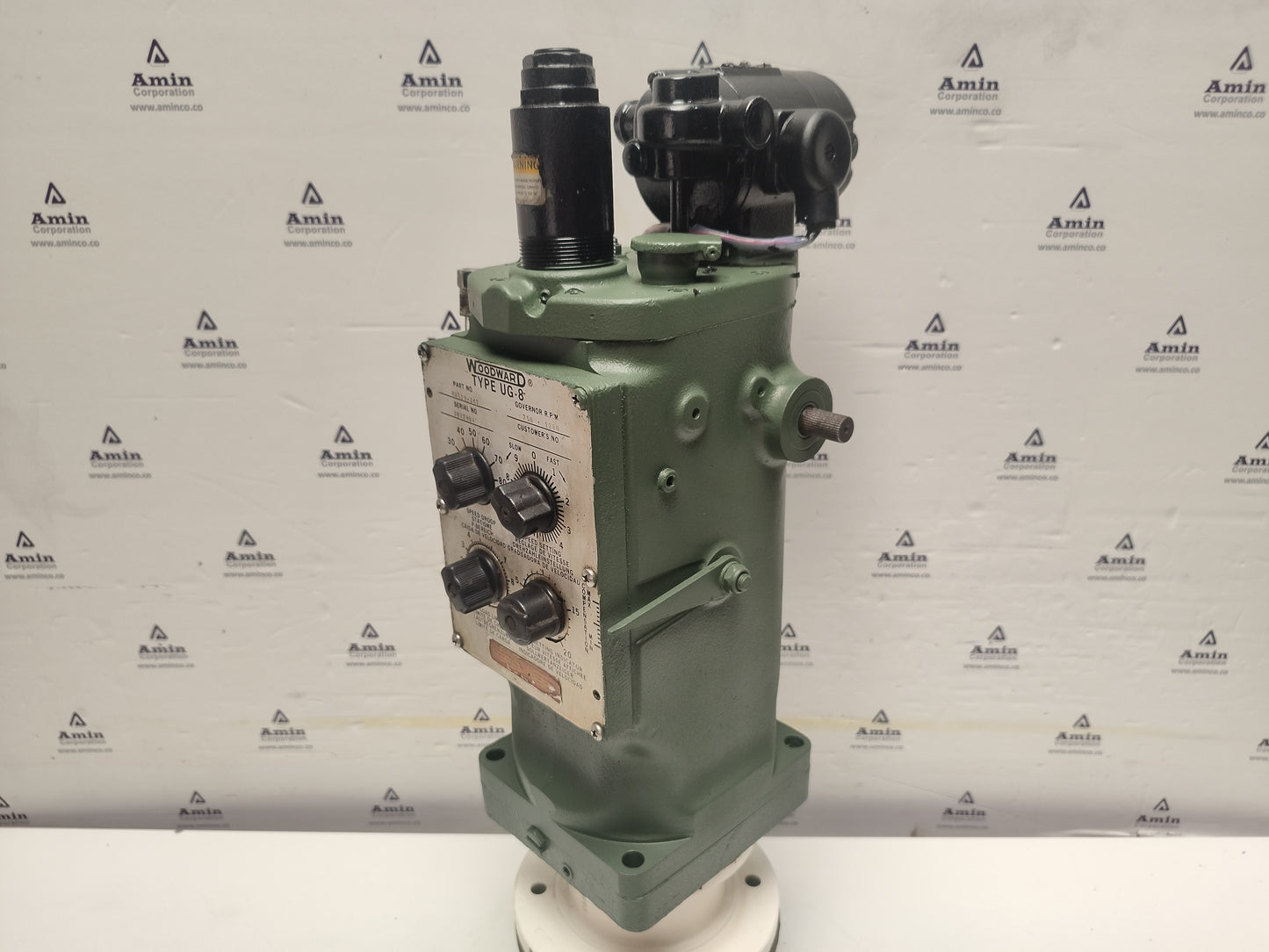 Woodward UG-8 Governor part No. : R8521-367 RPM: 750-1280 - TESTED