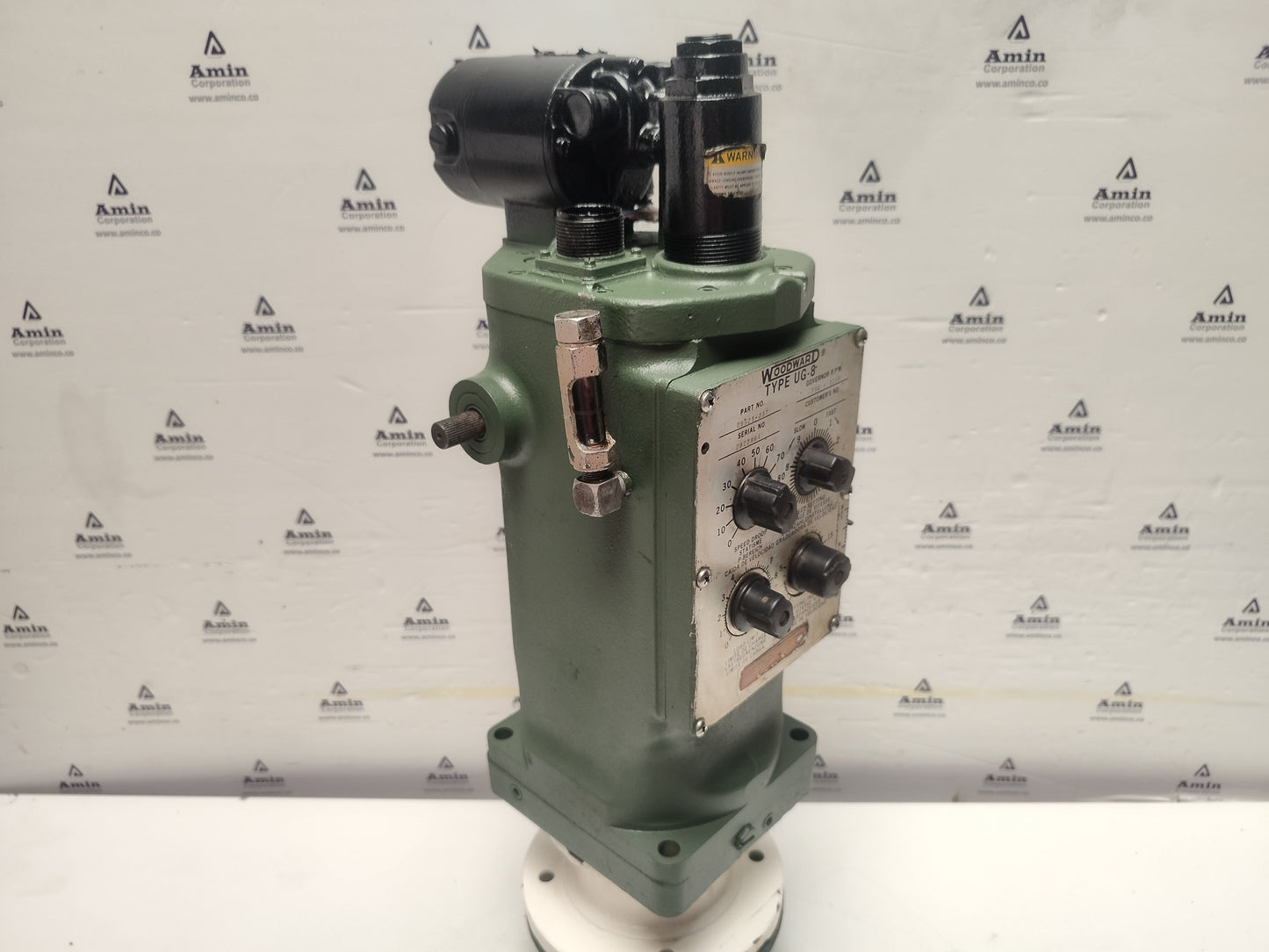 Woodward UG-8 Governor part No. : R8521-367 RPM: 750-1280 - TESTED