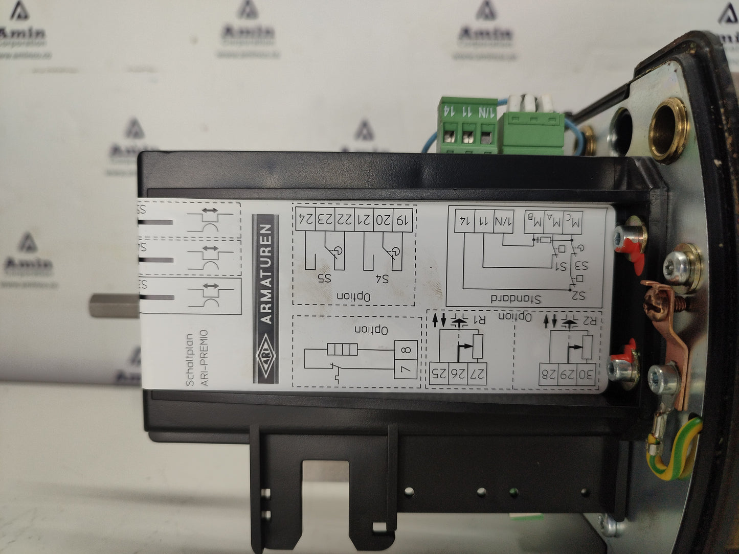 Ari-armaturen ARI-PREMIO 2,2 kN Electric Thrust Actuator with valve Cv 7.3-GLP
