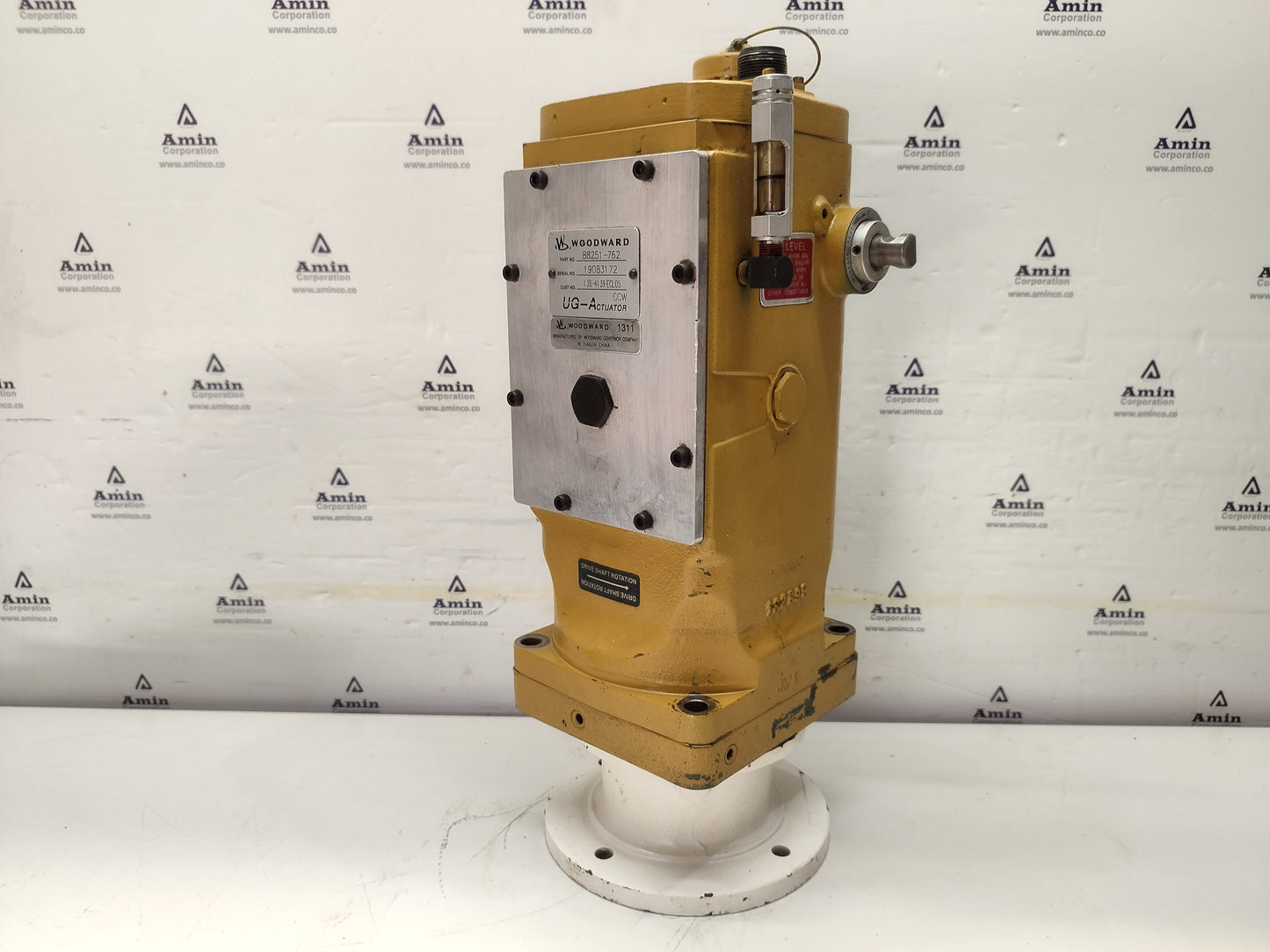Woodward UG-Actuator Governor part No. : B8251-762 - TESTED