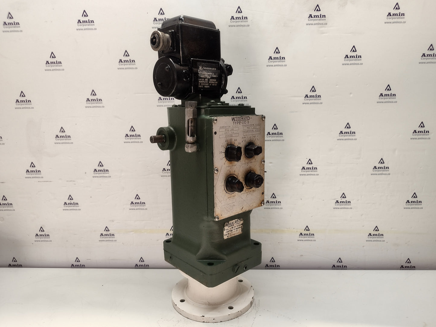 Woodward UG-8 Governor part No.: 8522-546 RPM: 700-1415 - TESTED #2