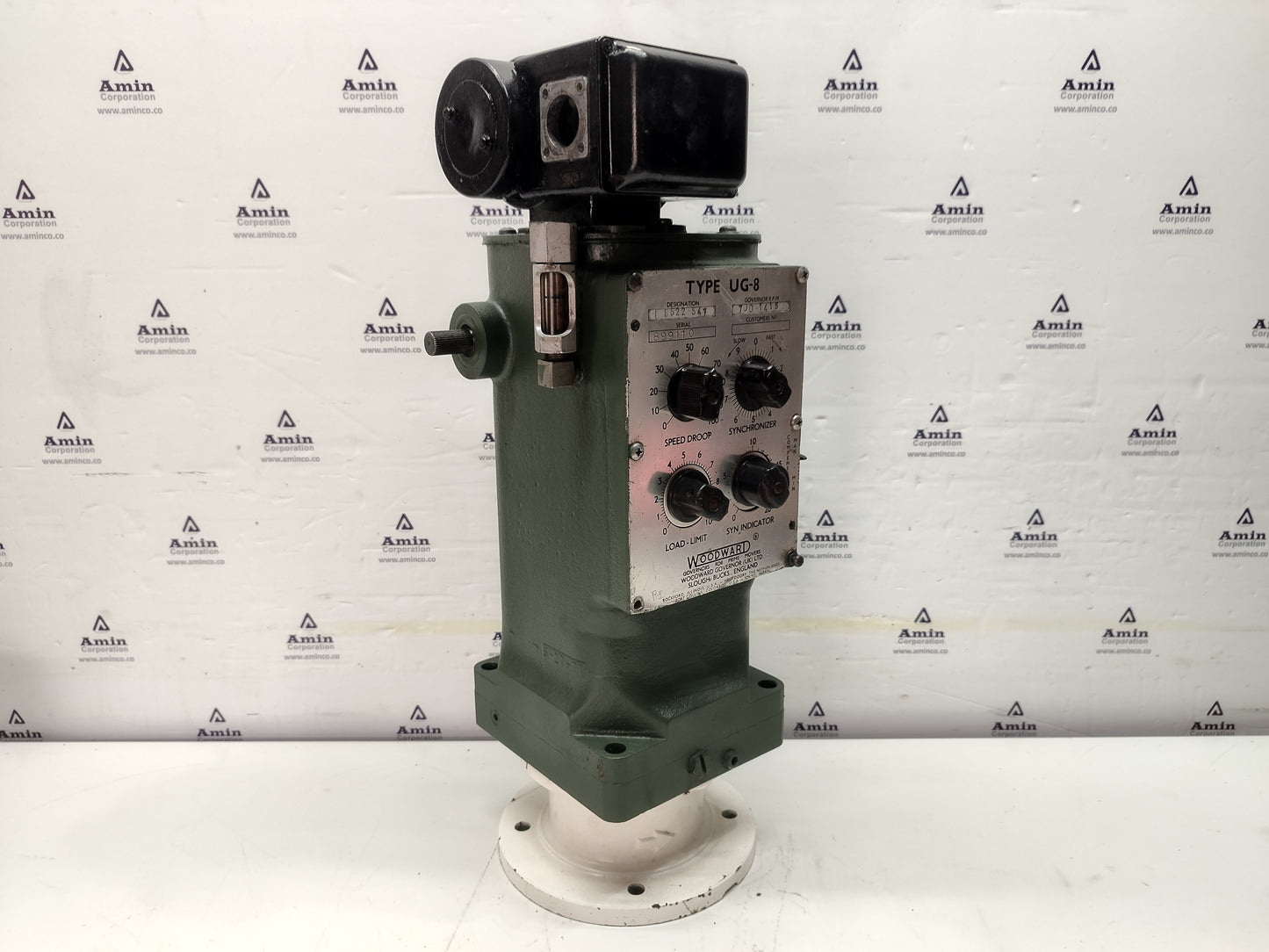 Woodward UG-8 Governor part No. : 8522-547 RPM: 700-1415 - TESTED #2