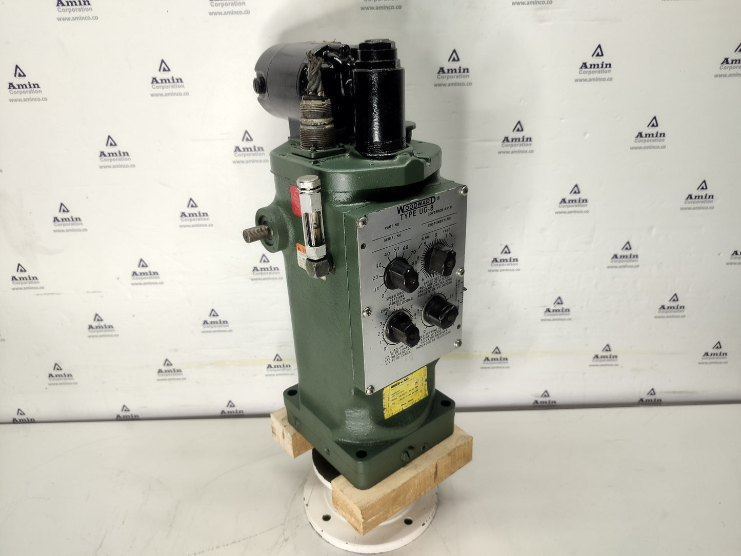 Woodward UG-8 Governor part No. : R8521-367 RPM: 750-1280 - TESTED