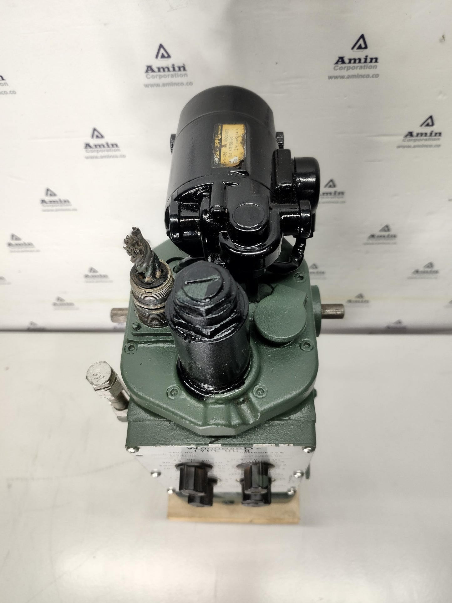 Woodward UG-8 Governor part No. : R8521-367 RPM: 750-1280 - TESTED