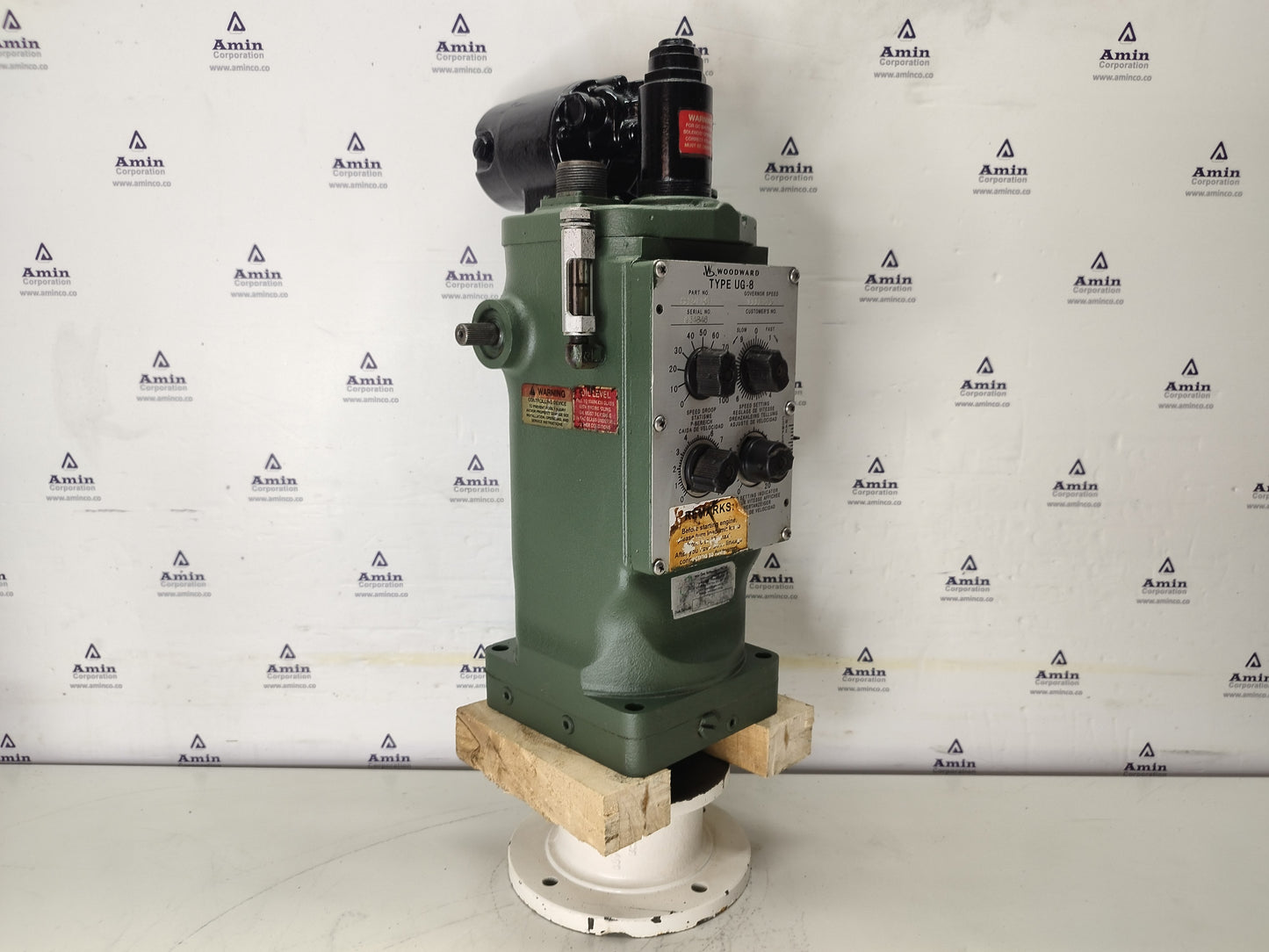 Woodward UG-8 Governor part No. : S8521-367 RPM: 1000-1530 - TESTED