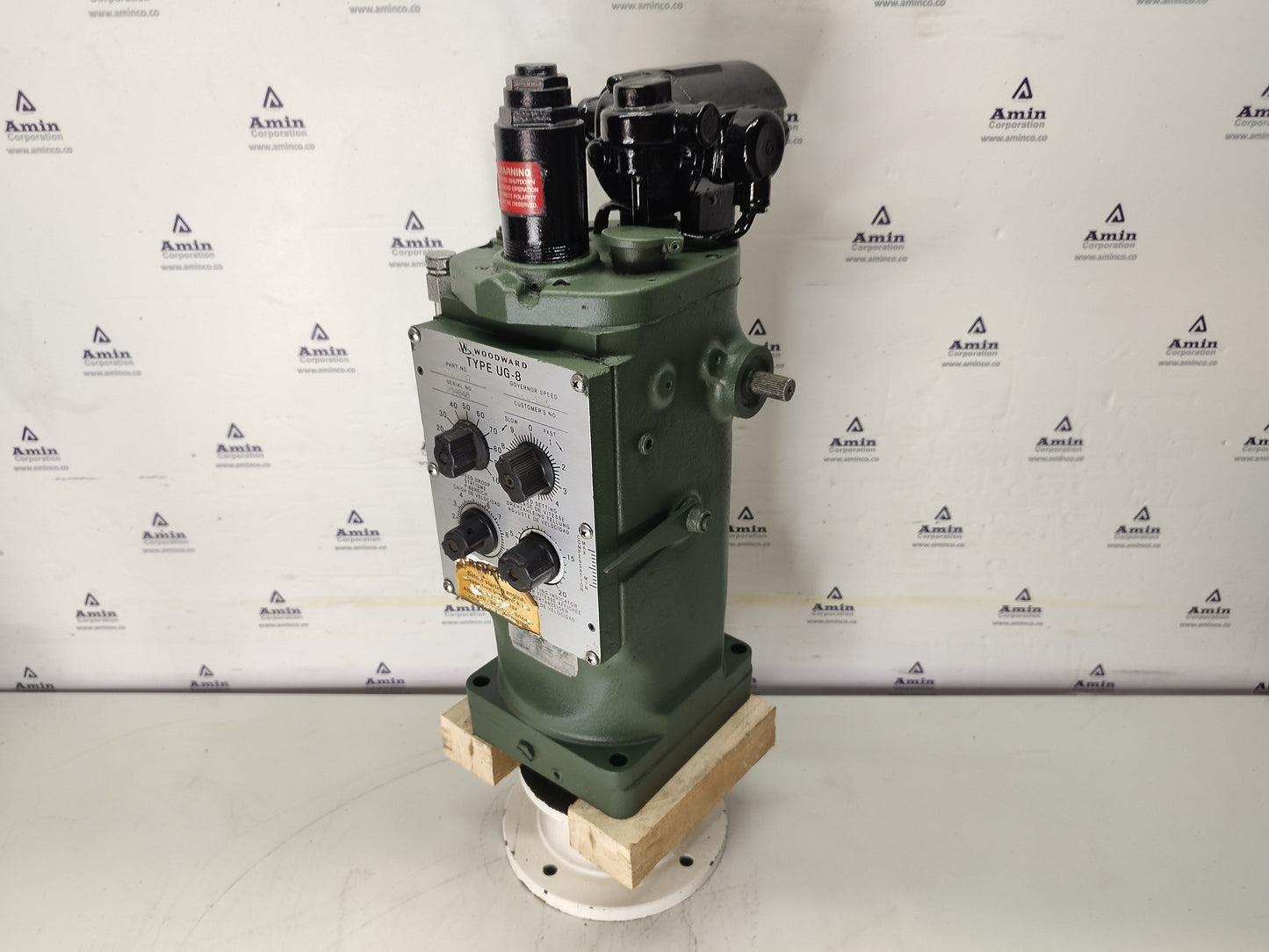 Woodward UG-8 Governor part No. : S8521-367 RPM: 1000-1530 - TESTED