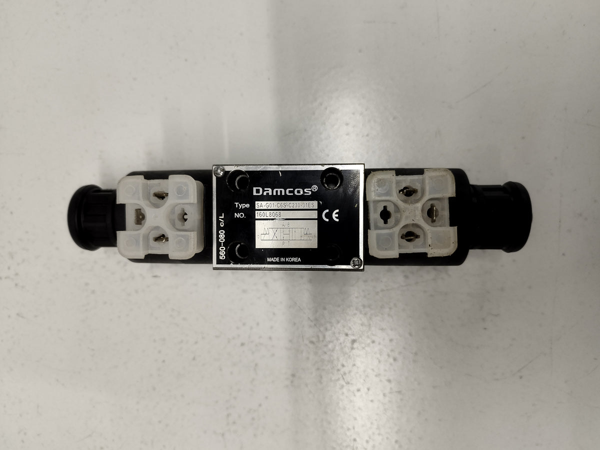 Damcos SA-G01-C6S-C230-31ES Directional control valve 160L8068 - NEW #2