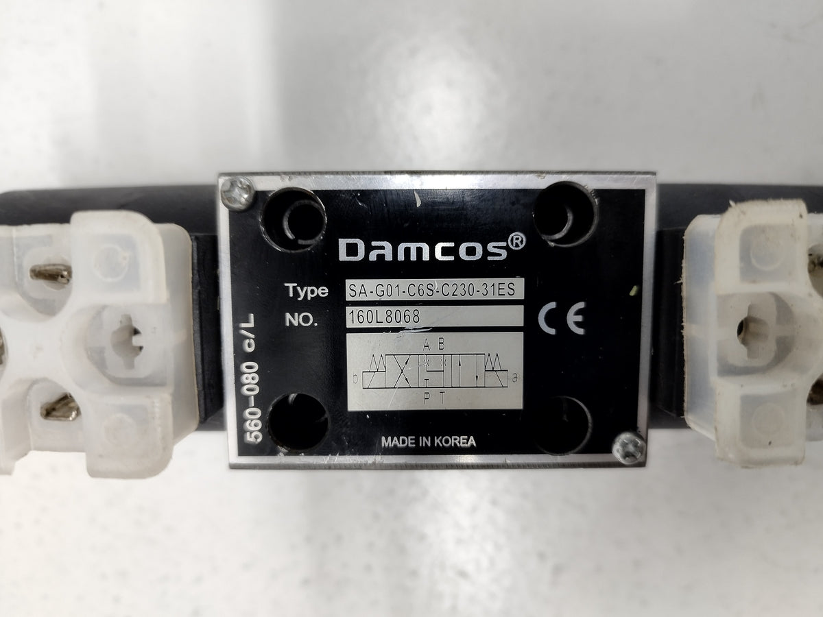 Damcos SA-G01-C6S-C230-31ES Directional control valve 160L8068 - NEW #2
