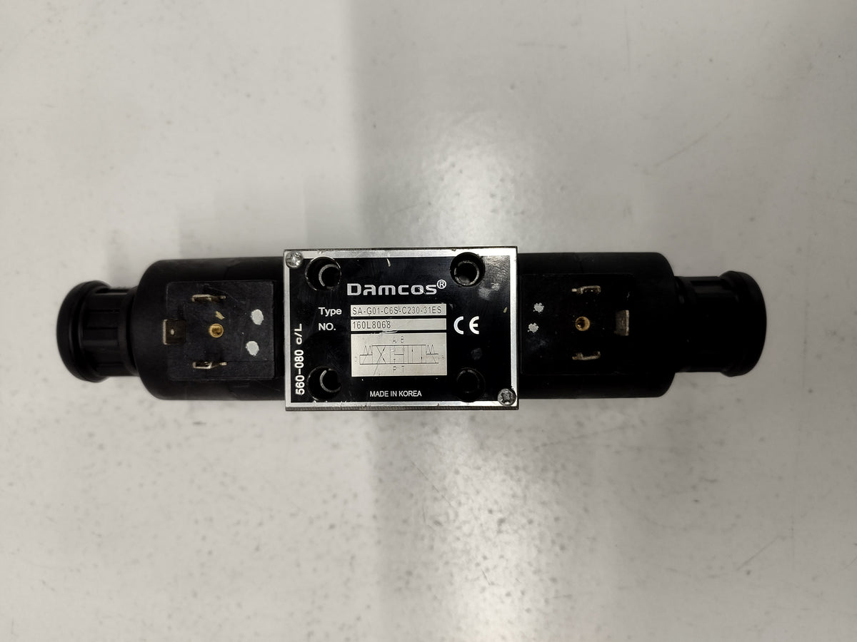 Damcos SA-G01-C6S-C230-31ES Directional control valve 160L8068 - NEW #2