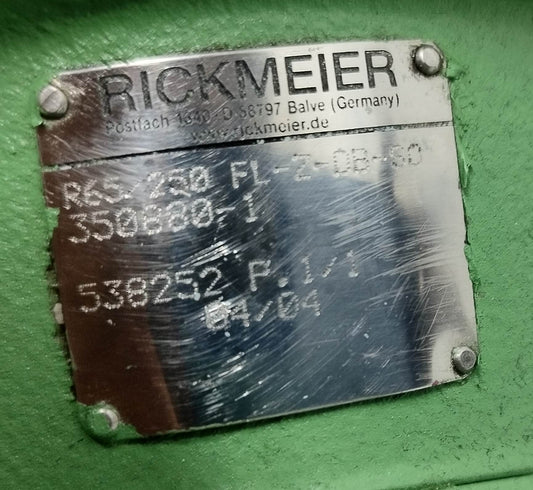 Rickmeier R65/250 FL-Z-DB-SO Hydraulic Gear Pump